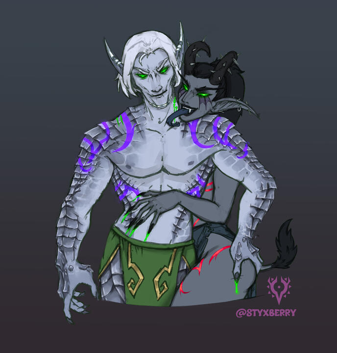 Hot Bitches Huggin&#39; by @Styxberry