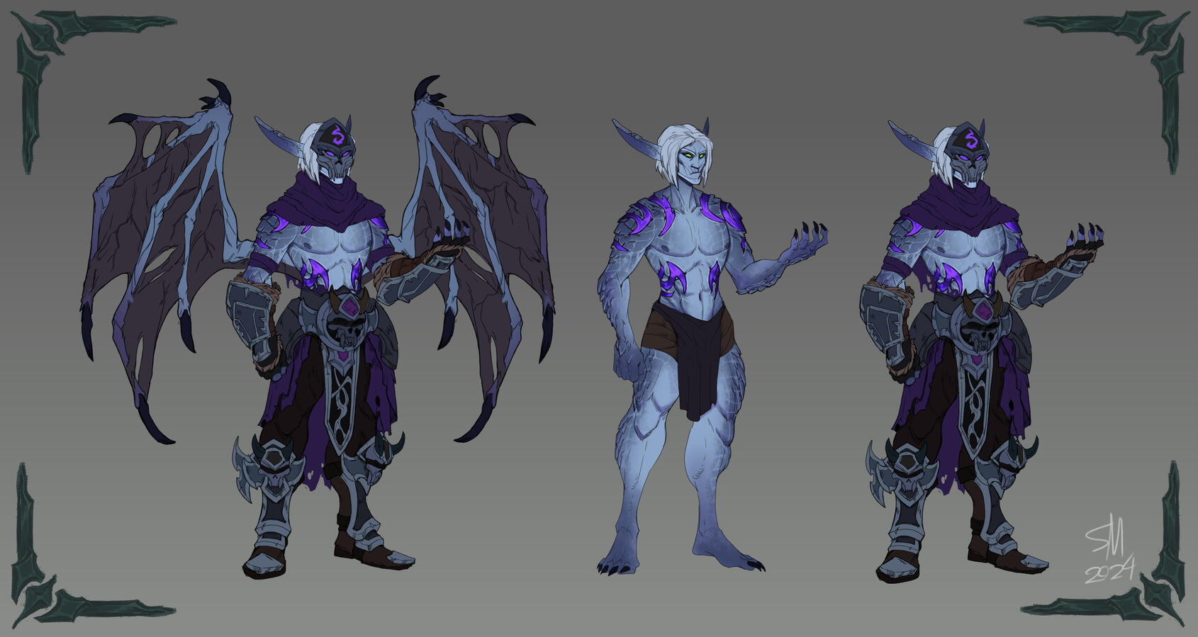 Character Sheet by @stefmadarts