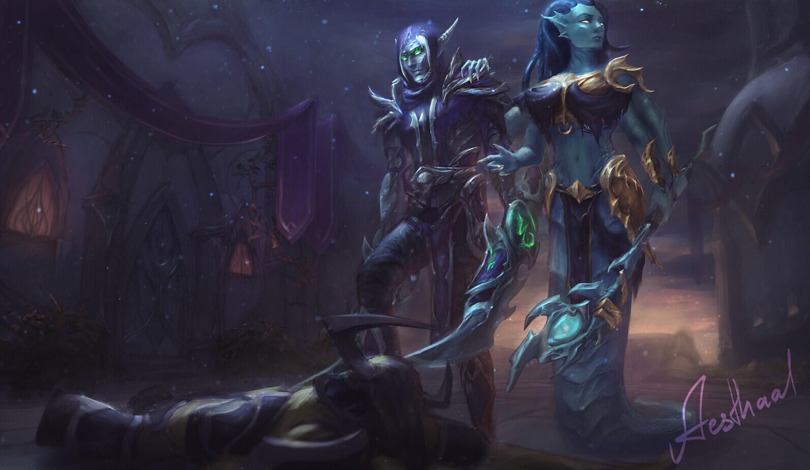 Return to Suramar by @varreltia