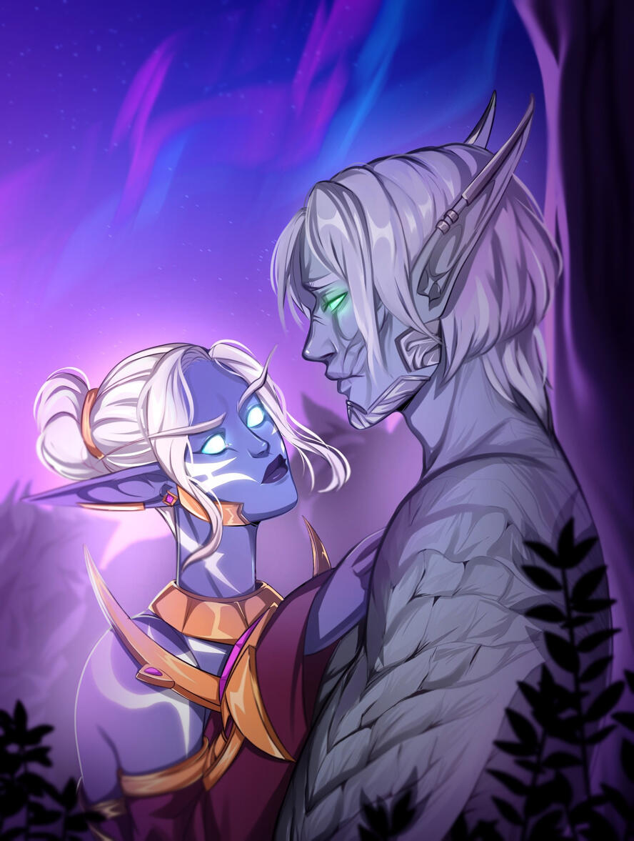 Ghosts of the Past by @bloodandboneart