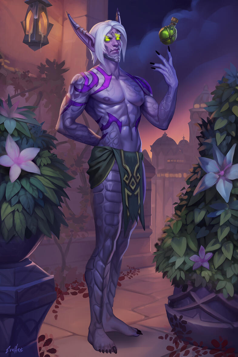 Wrong Alley by @Evulart