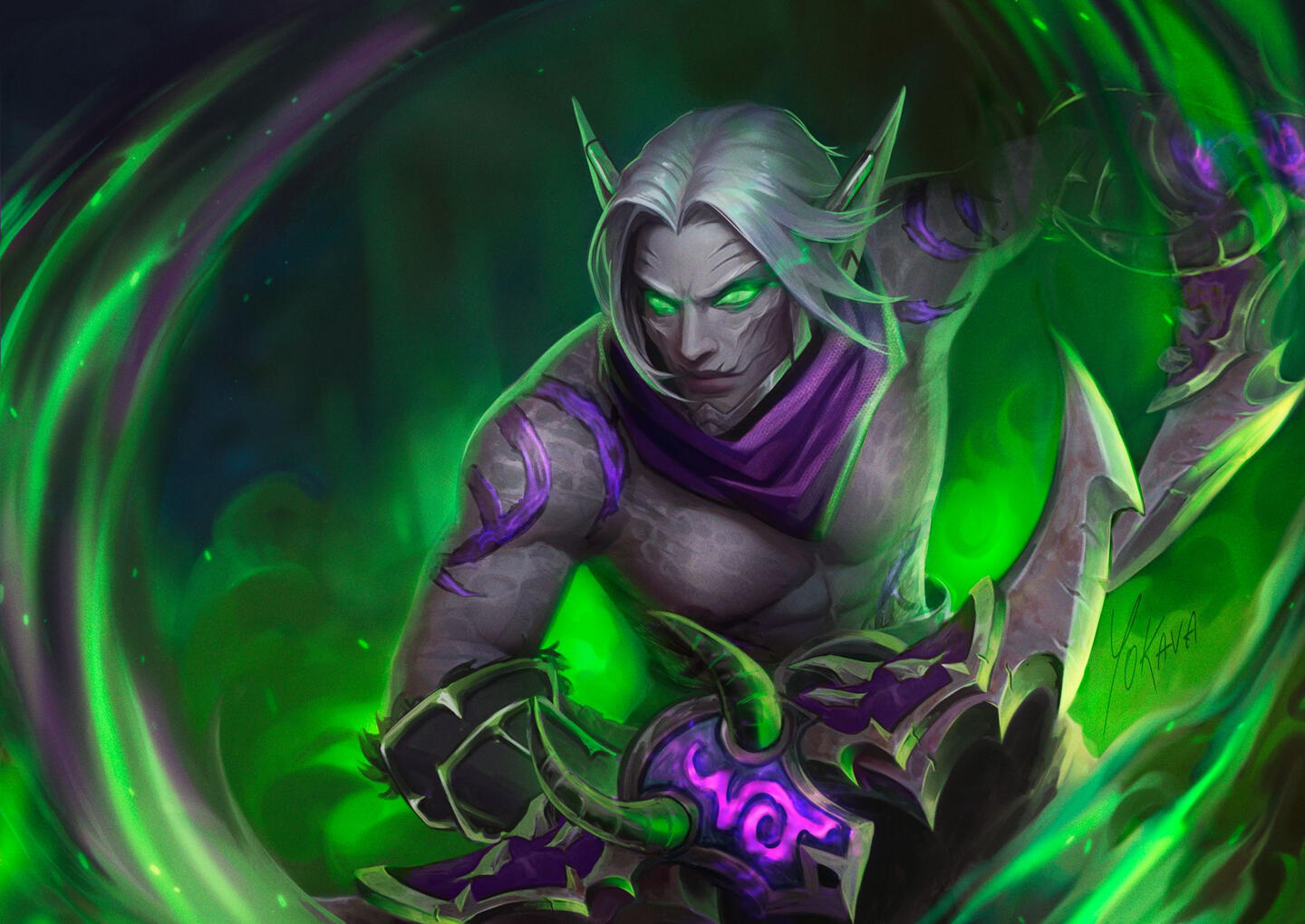 Chaotic Flurry by @yo_yokava