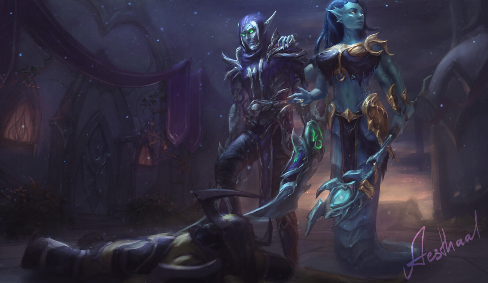 Return to Suramar by @varreltia