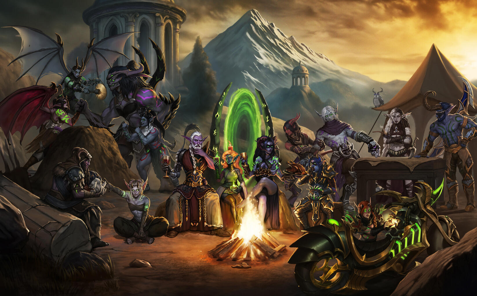 (wip) The Veiled Glaive by @ShadowPriestArt