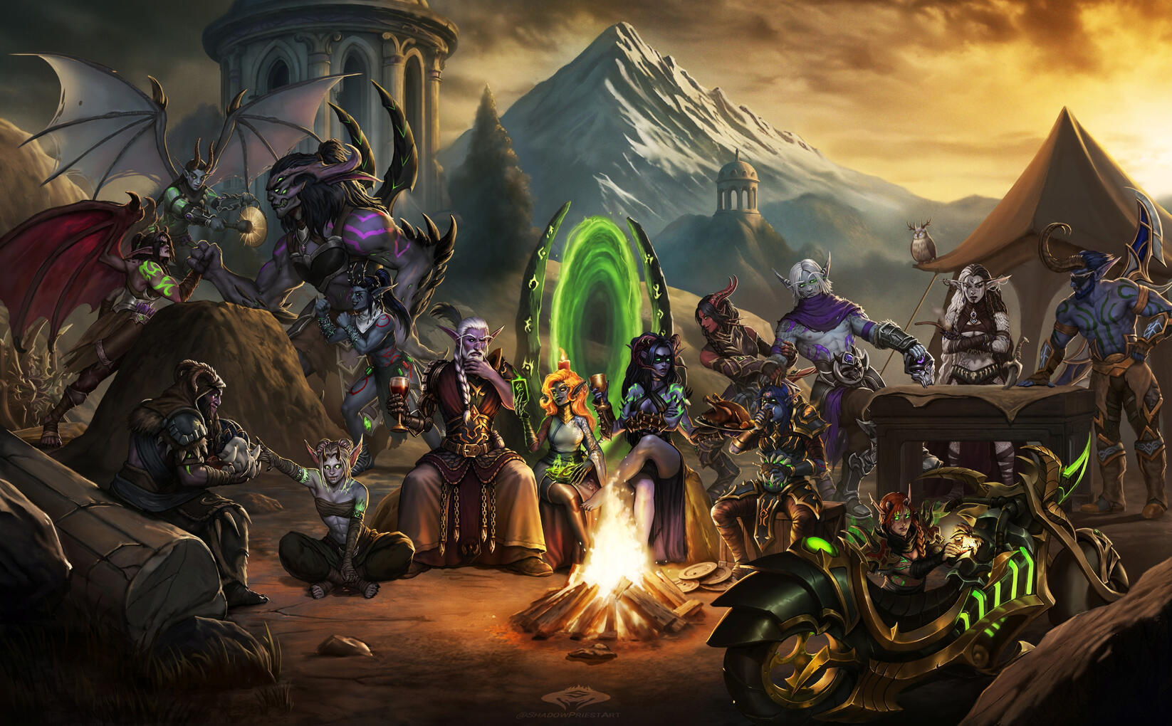 End of an Era by @ShadowPriestArt