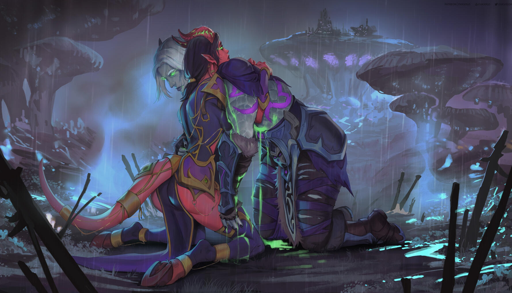 Outland Dysphoria by @EvaSoloArt