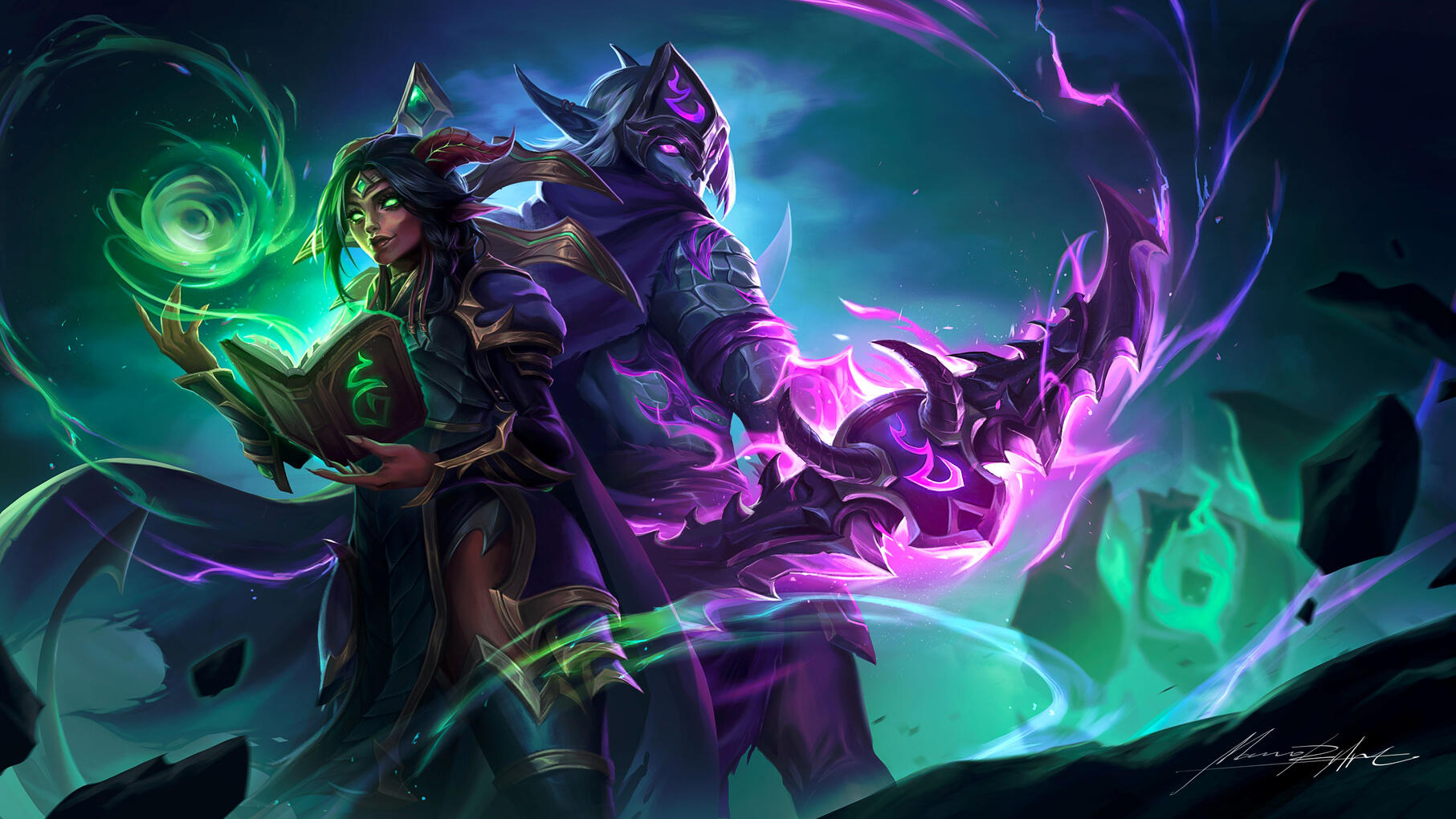 Demonic Ambivalence by @mamoriartt