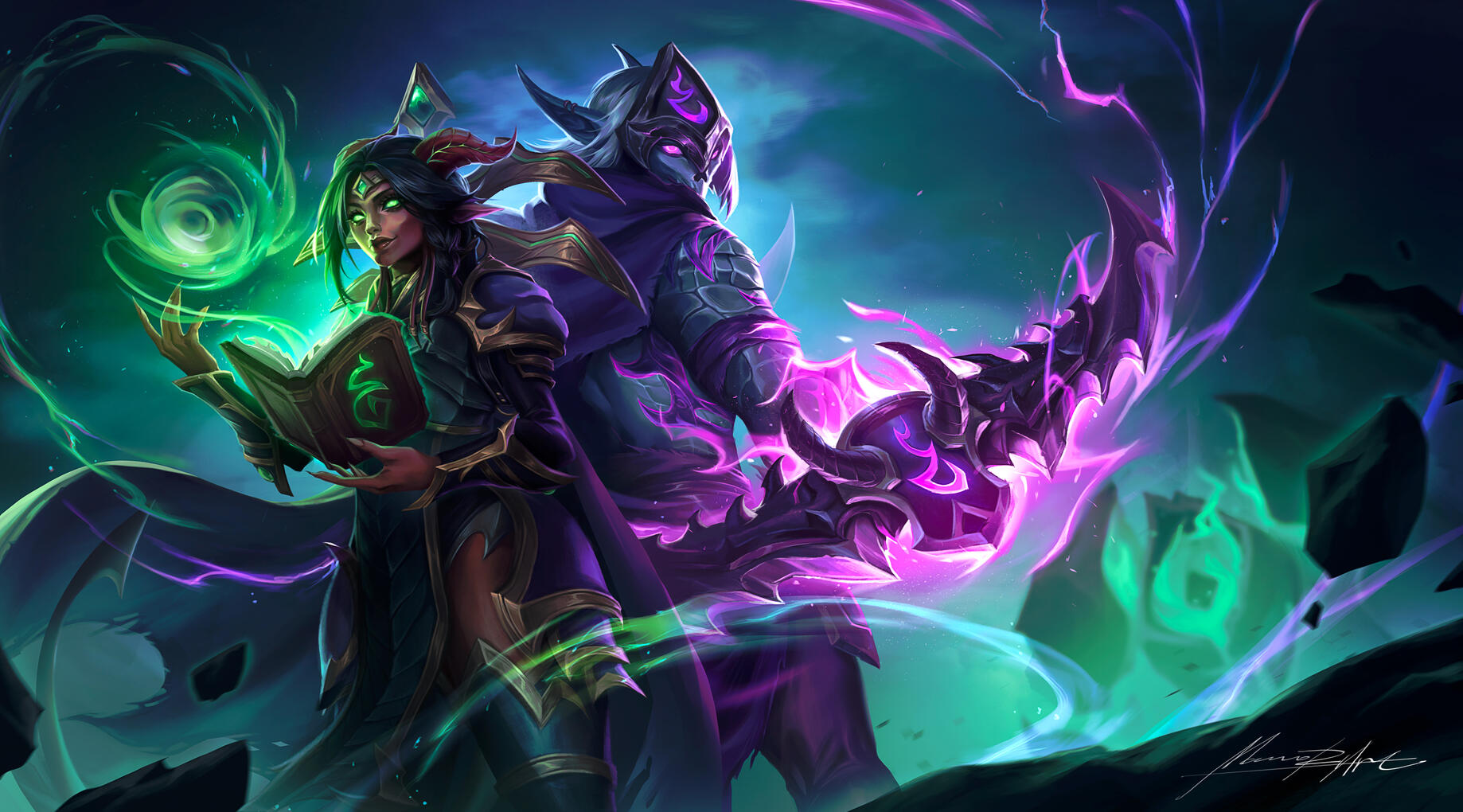 Demonic Ambivalence by @mamoriartt