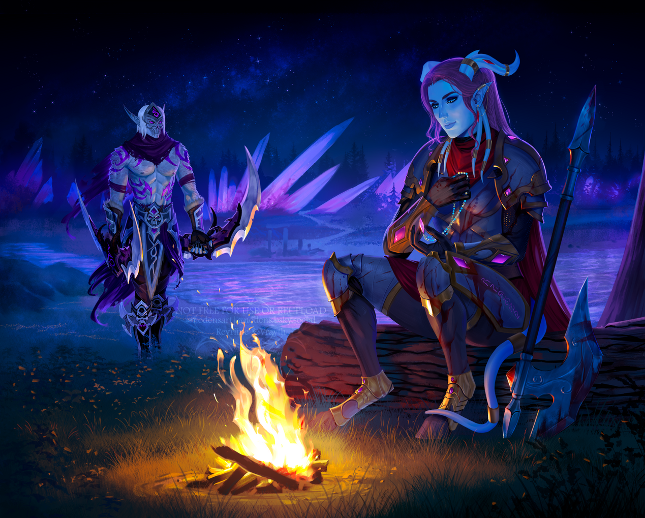 Azuremyst Solidarity by @nodensart