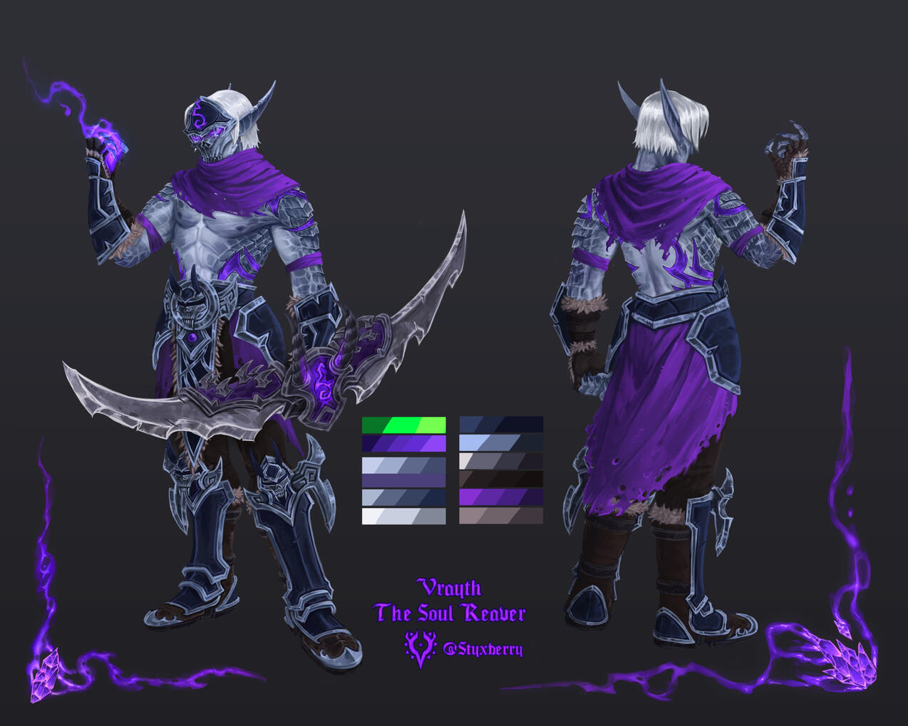 Vrayth the Soul Reaver - Armoured by @Styxberry