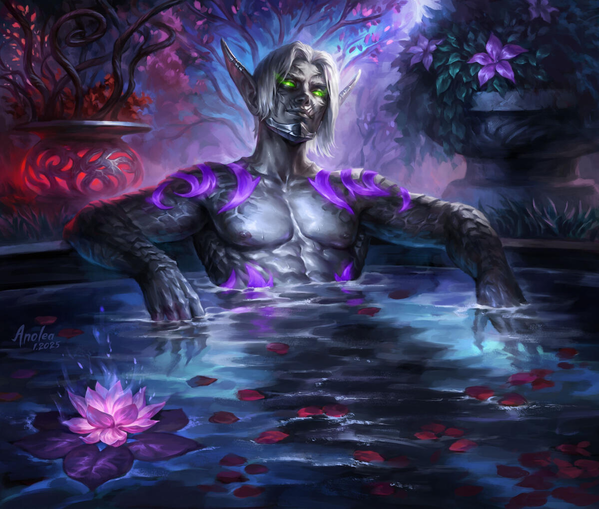 Tranquility by @Anolea_nsfw