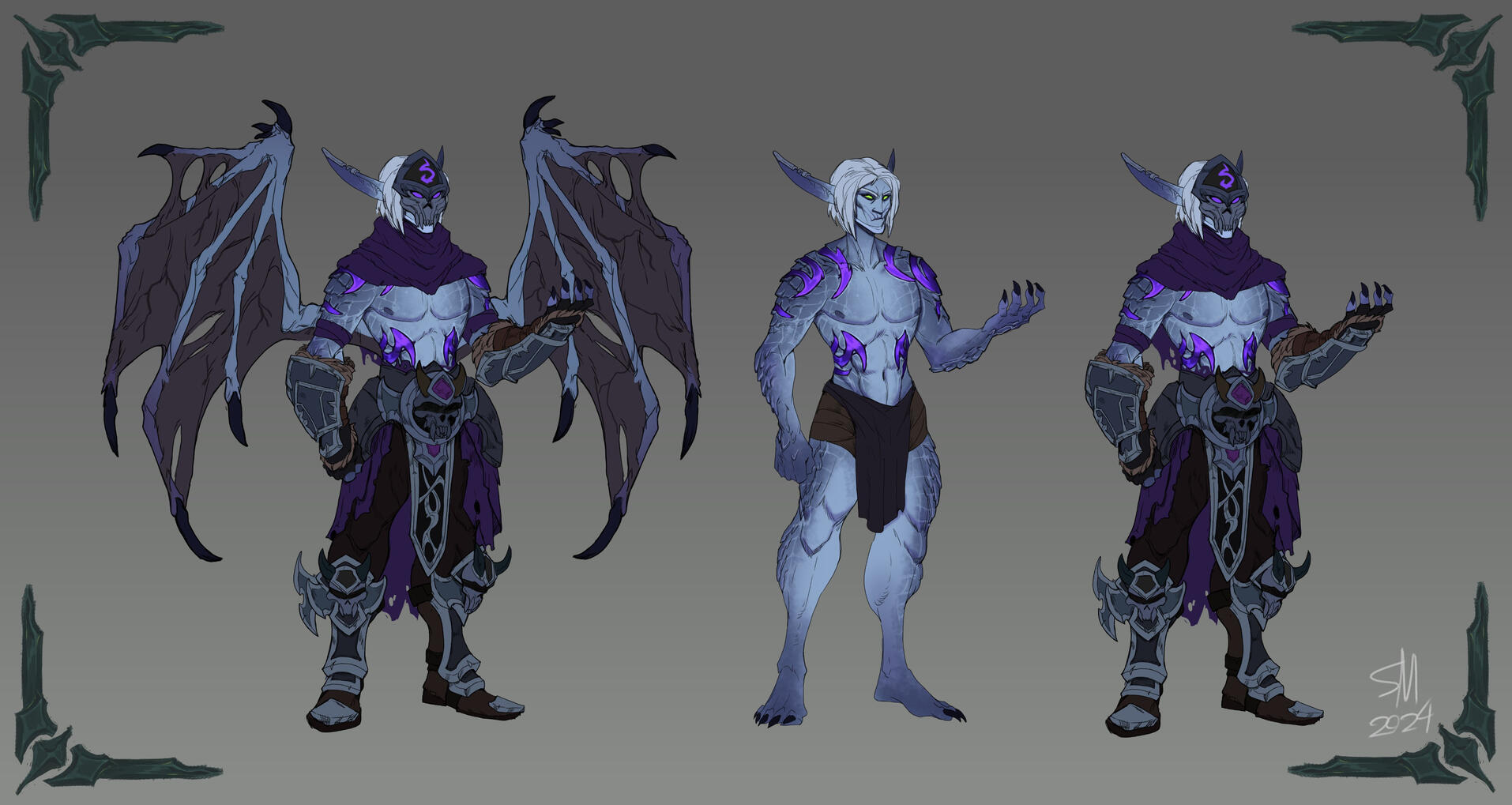 Character Sheet by @stefmadarts