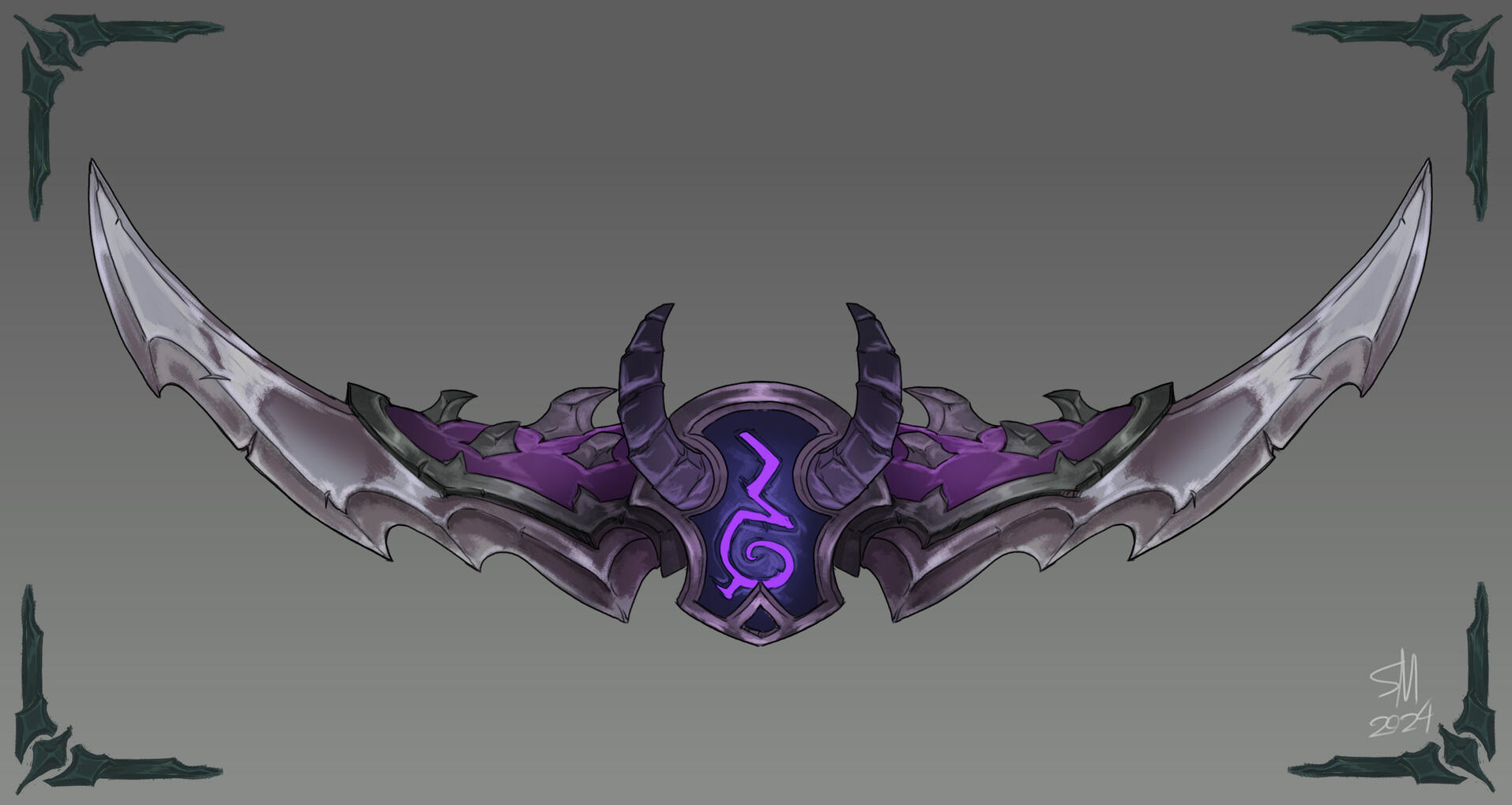 Warglaive by @stefmadarts