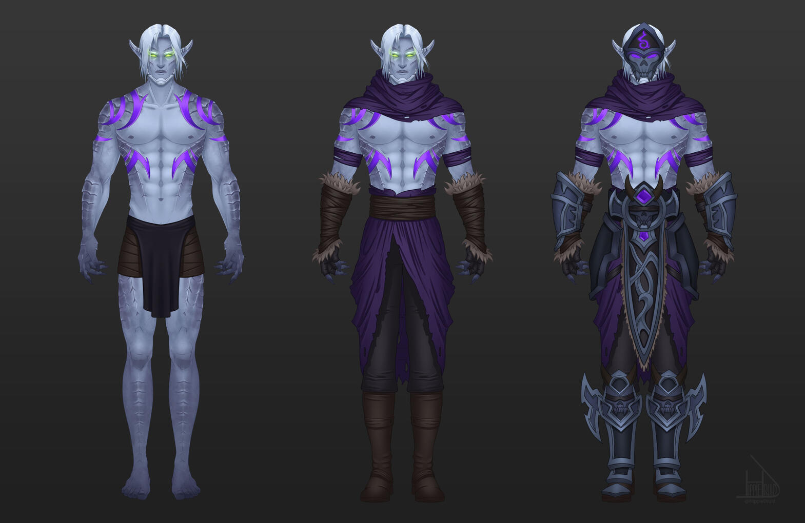 Illidari Outfit Breakdown by @HippieDruid