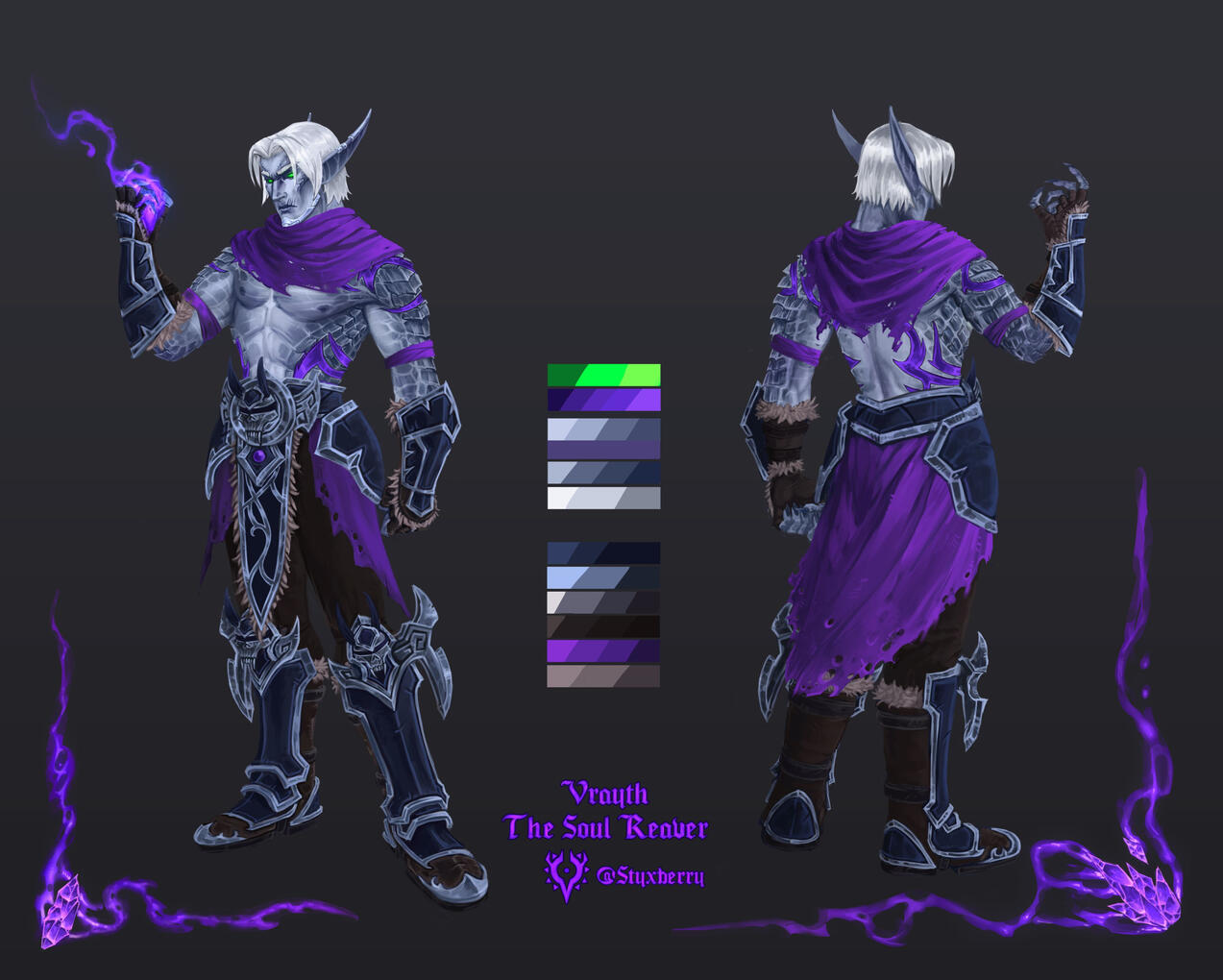 Vrayth the Soul Reaver - Unmasked by @Styxberry